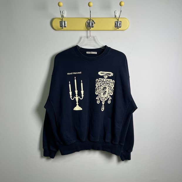 마르디 메크르디 네이비 맨투맨