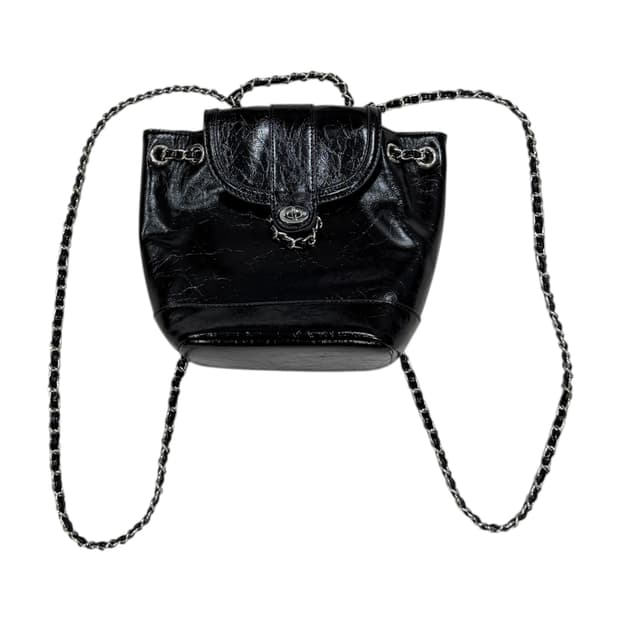 카디널 레드 하우아백 블랙 백팩 가방