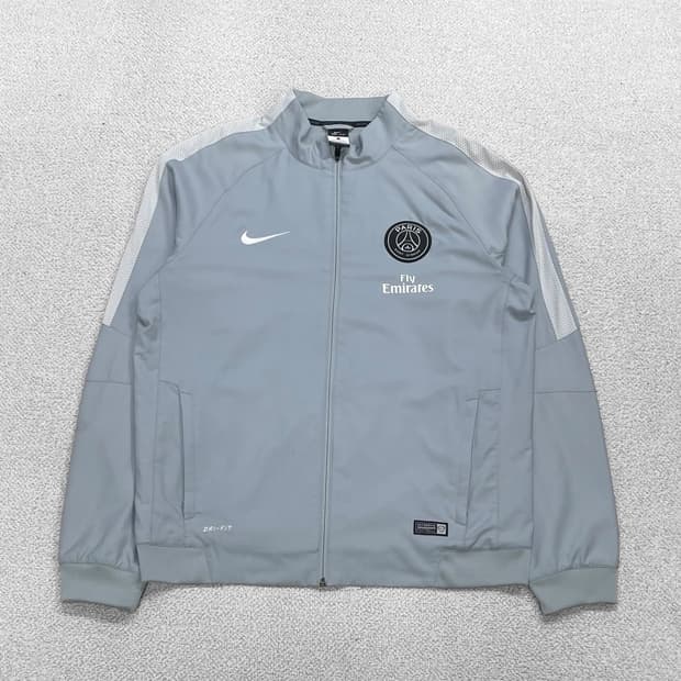 나이키 파리생제르망 트랙 바람막이 자켓 그레이