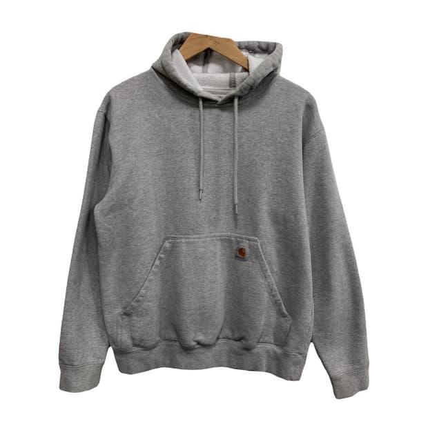 칼하트 그레이 코튼 후드티 M