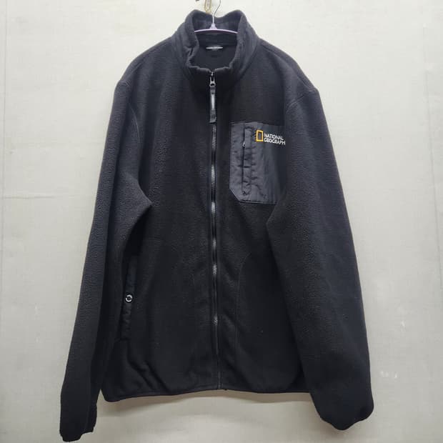 내셔널지오그래픽 빅포켓 로고 후리스 XXL(2XL)