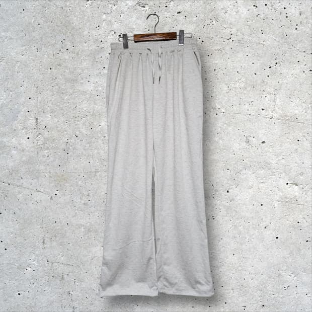 밴딩 스트링 와이드 스웻팬츠 (L)