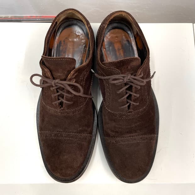 [250] 지안프랑코페레 브라운 스웨이드 구두