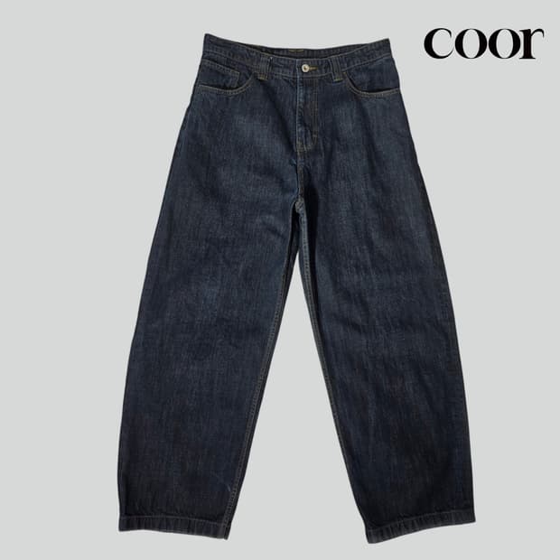  [M]COOR 쿠어 와이드 데님팬츠