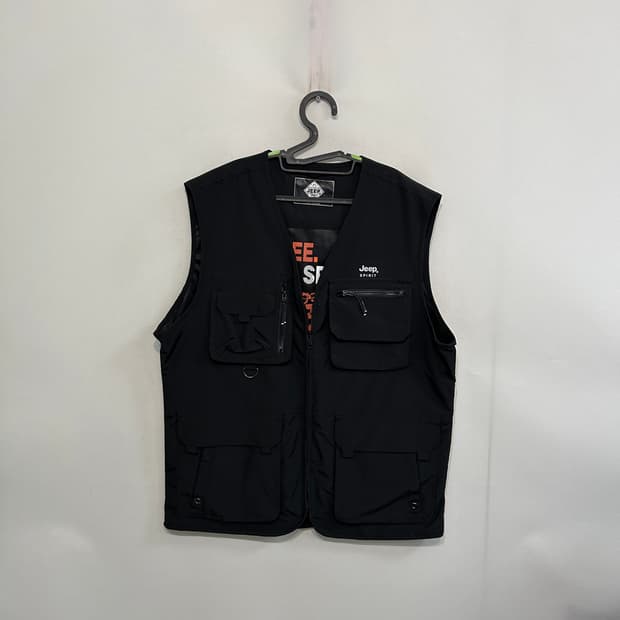 지프 남성 조끼 4XL 빅사이즈