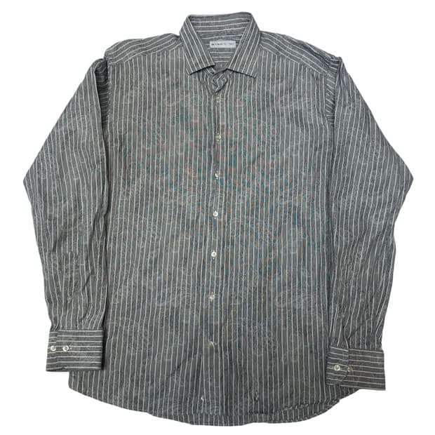 에트로 스트라이프 페이즐리셔츠 100