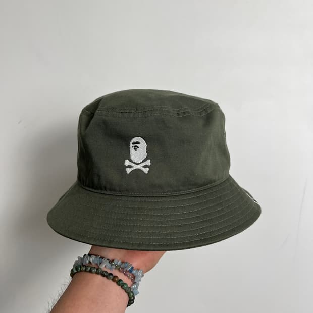 BAPE 베이프 Pirates 해적 크로스본 버킷햇