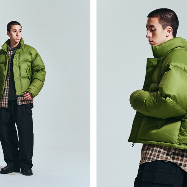 유니폼브릿지 23FW숏패딩 개코그린