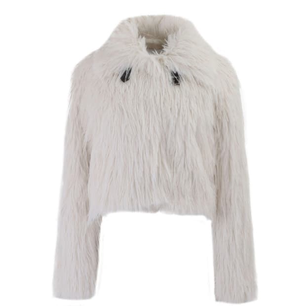 킴즈서울 FLUFFY LONG HAIR FUR JACKET
