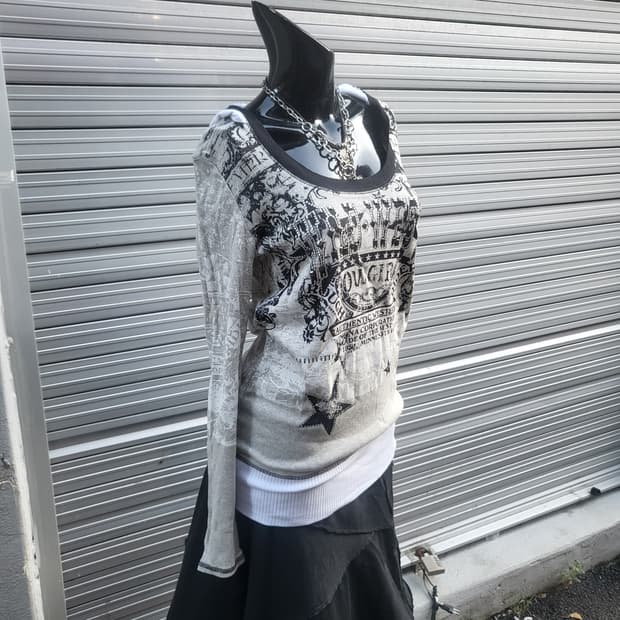 LIBERTALIA Hooded long sleeves 