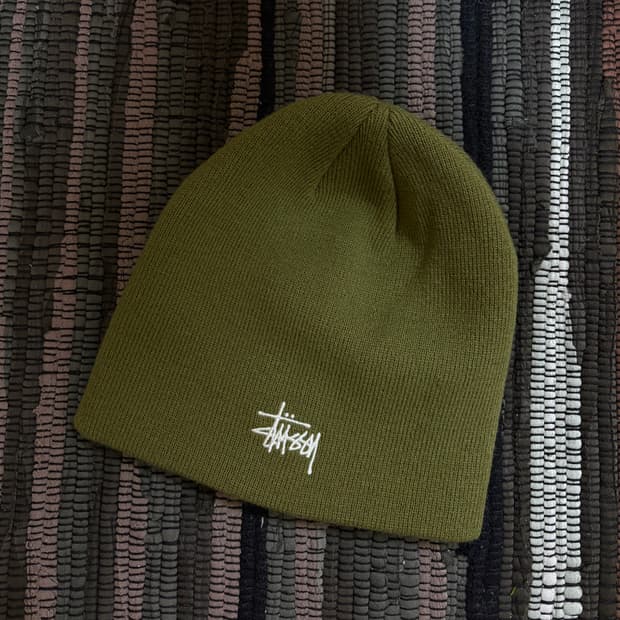 스투시 베이직 스컬캡 비니