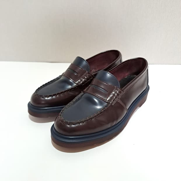 (택포) 닥터마틴 펜톤 버건디 그레이 UK6 B378