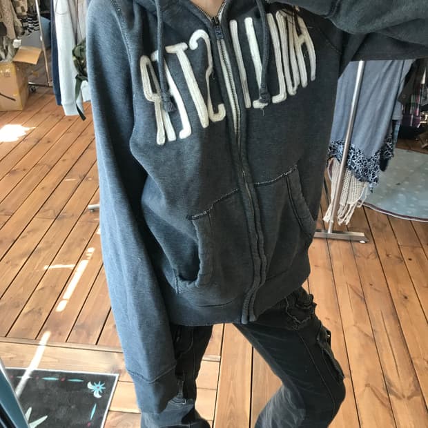 홀리스터 후드집업