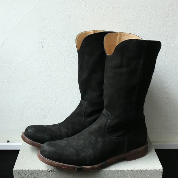 넘버나인 블랙 페코스 부츠 