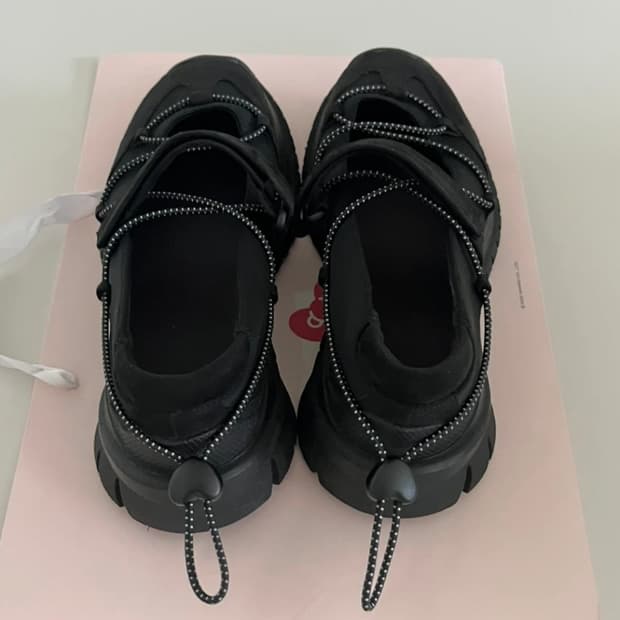 자라 버클 플랫폼 슈즈