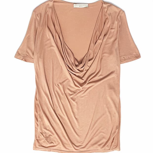 STELLA McCARTNEY 드레이프 티셔츠