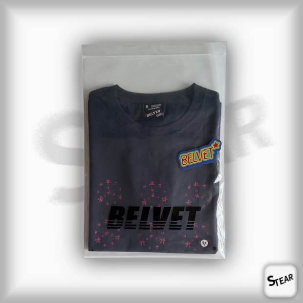 Belvet 스타 로고 티