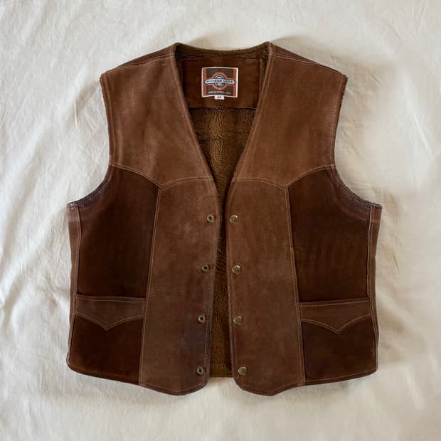 (102-105) 70s USA PIONEER WEAR 스웨이드 베스트