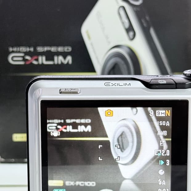 (미사용 박스셋) 카시오 엑슬림 EXILIM EX-FC100 디지털카메라