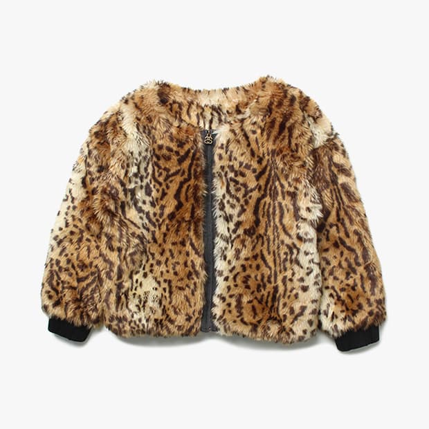 STUSSY "Pattern Fur Jacket"
