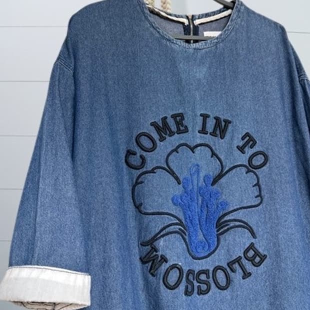 톰보이 데님 원피스