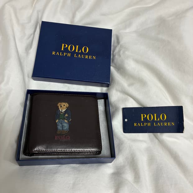폴로랄프로렌 반지갑 브라운