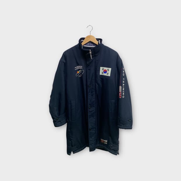 엄브로 트레이닝 쉐르파 돕바패딩 XL 