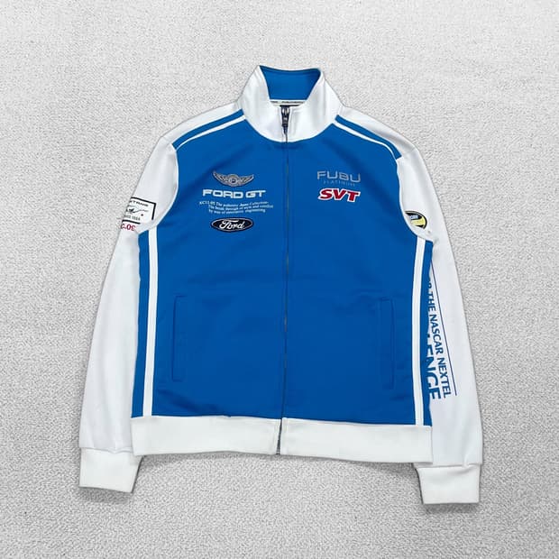 후부 Fubu 포드 레이싱 트랙탑 져지