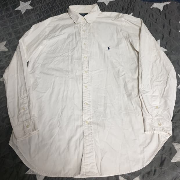 폴로랄프로렌 커스텀핏 옥스퍼드 셔츠 (XLT 사이즈)