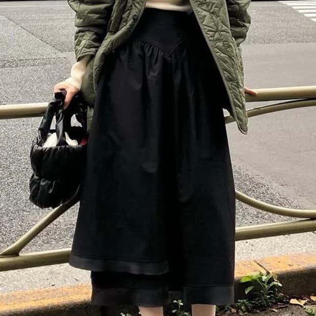 레이 빔즈 퀼팅 노카라 자켓