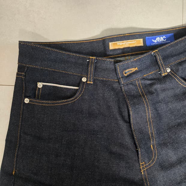 프리즘웍스 셀비지 레귤러 데님 