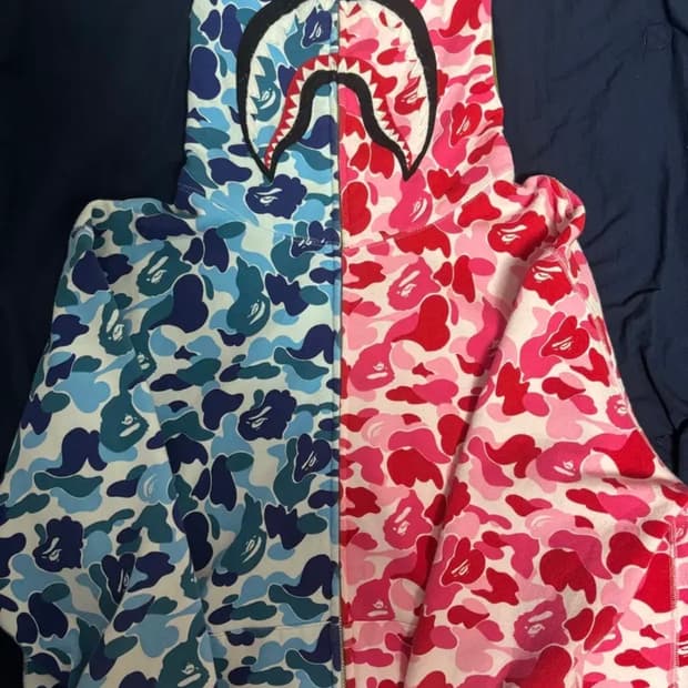 베이프 아수라 후드집업