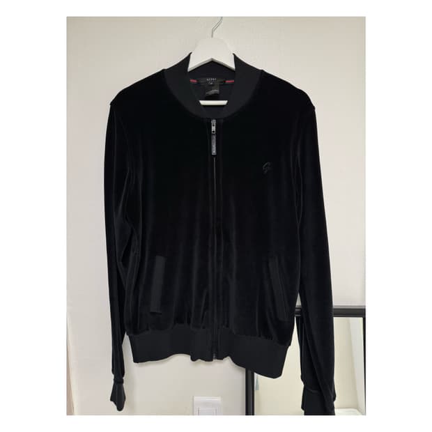 올드 구찌 캐시미어 벨벳 자켓