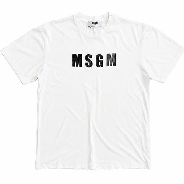 MSGM 반팔 오버핏 S