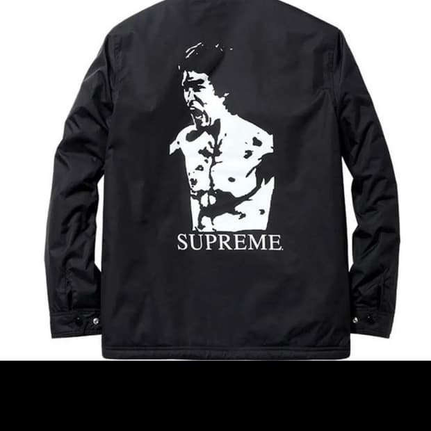 [L] 슈프림 X 브루스 리(이소룡) 코치 자켓