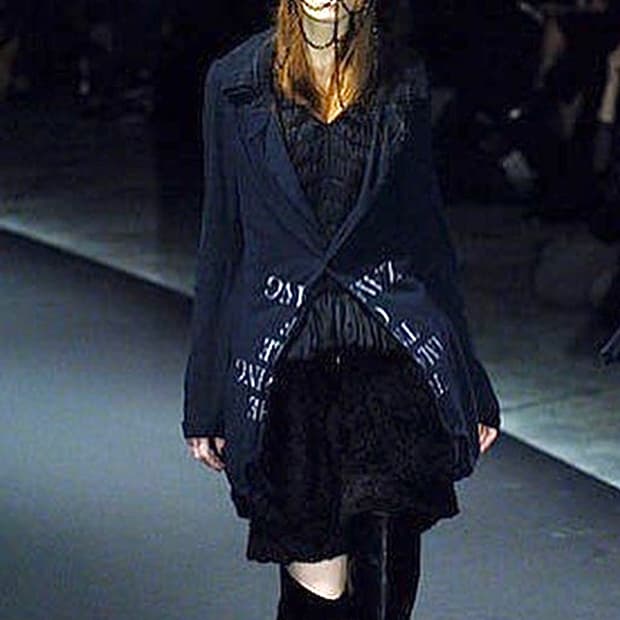 언더커버 06SS “T” 재구성 티셔츠 코트