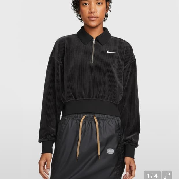 나이키 벨루어 쿼터집 트랙팬츠 세트