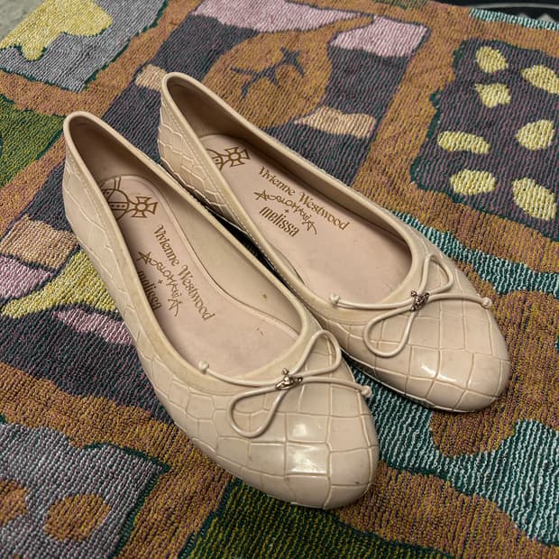 비비안 웨스트우드 × 멜리사 크로커 젤리 플랫 슈즈