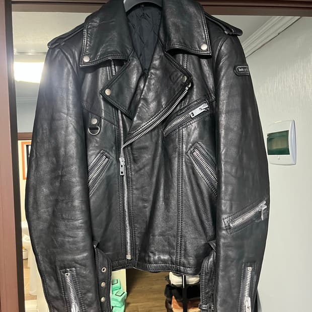 빈티지 레더자켓