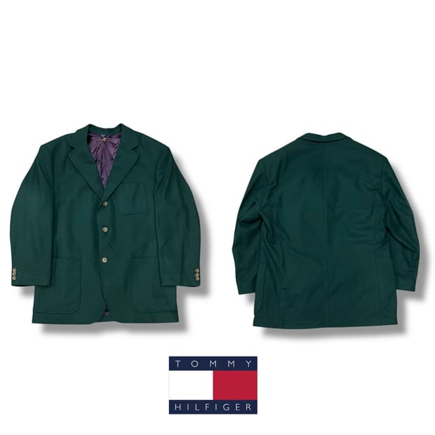 타미힐피거 울 블레이저 s08673