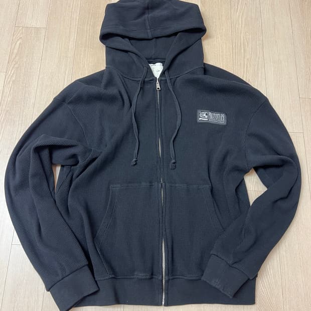 etce 프로토타임 와플 후드 집업 블랙 L