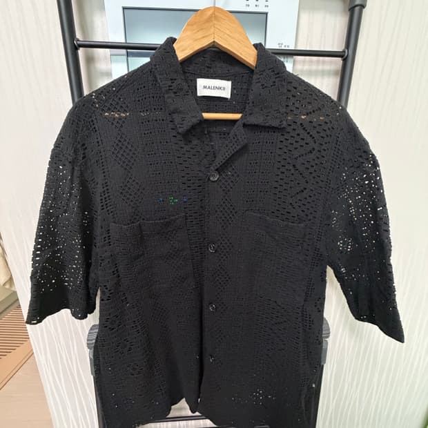 시스루반팔셔츠