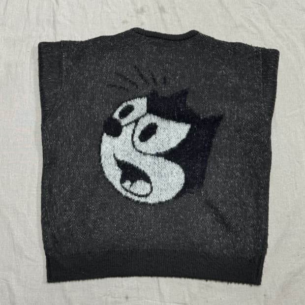 디스이즈네버댓 x 펠릭스 모헤어 니트 XL