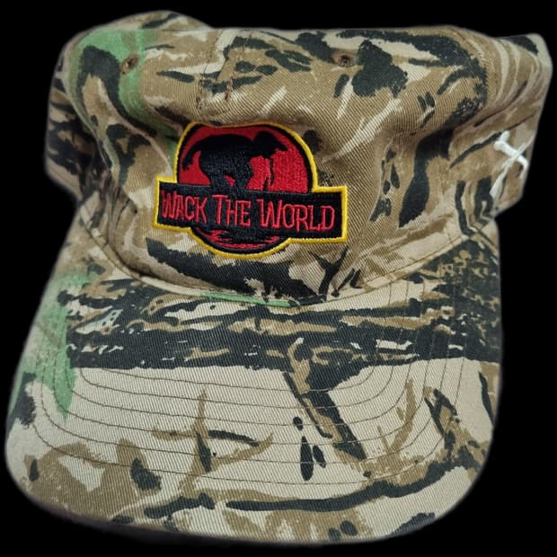 Wack 카모 패러디 볼캡