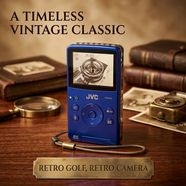 JVC Picsio GC-FM1 포켓 소형 미니 캠코더 픽시오 피콜로