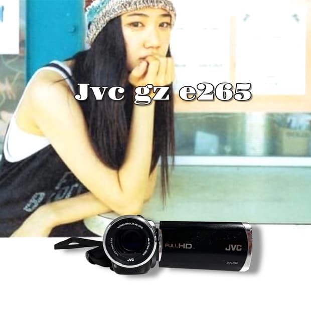 🚩무배/ 기능다수/ 특가/ jvc gz e265 빈티지 캠코더