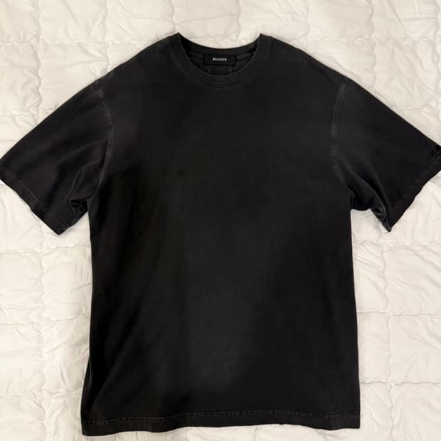 비이커 빈티지 서퍼다잉 티셔츠&쇼츠 애쉬