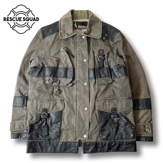 Rescue squad 멀티 포켓 자켓