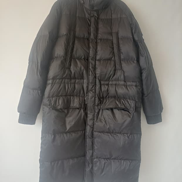 [L/XL] 타미 힐피거 빅로고 헤리티지 다운 롱패딩 (실측 필독)