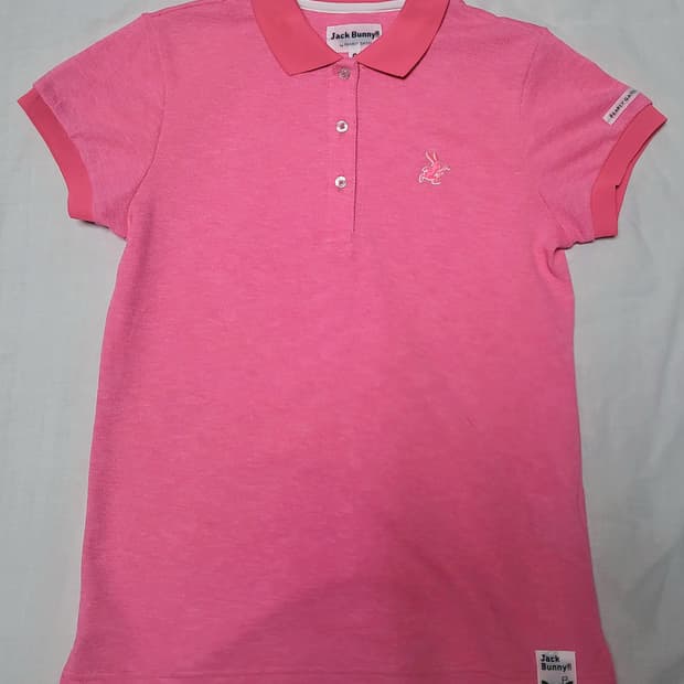 파리게이츠 잭바니 여성용 로고 포인트 반팔 카라 티셔츠 S사이즈